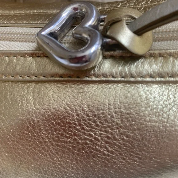 Brighton metallic gold shoulder bag - Picture 4 of 7